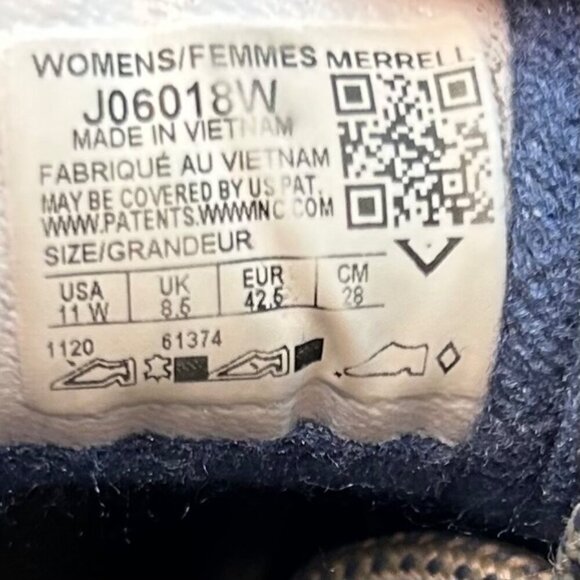 Merrell Moab 2 Ventilator Size 11 Women Sneaker Hiking Outdoor Fishing Camping - Picture 9 of 9